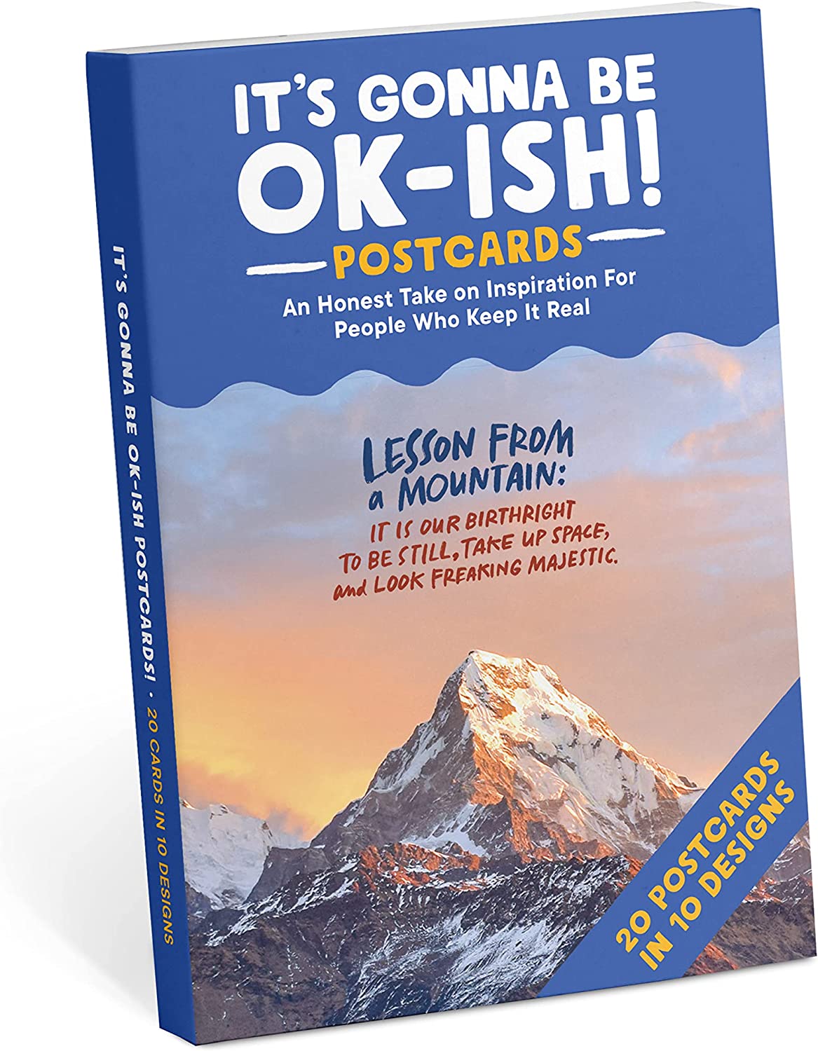 Em & Friends Pep Talk Postcard Book, 20 Postcards (2 Each 10 Styles), 5 x 7-inches - Image 2